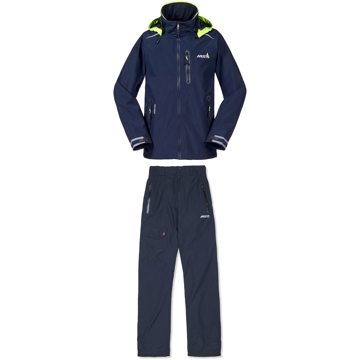 Musto Solent Gore-tex Jacket SL0090 & Trouser SL0100 Combi-Set TRUE NAVY